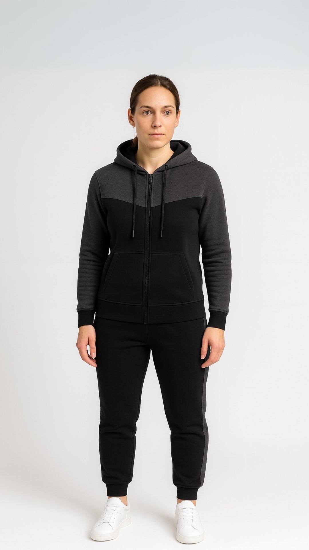 LE Hooded Jacket Twinset For Men's - Grey