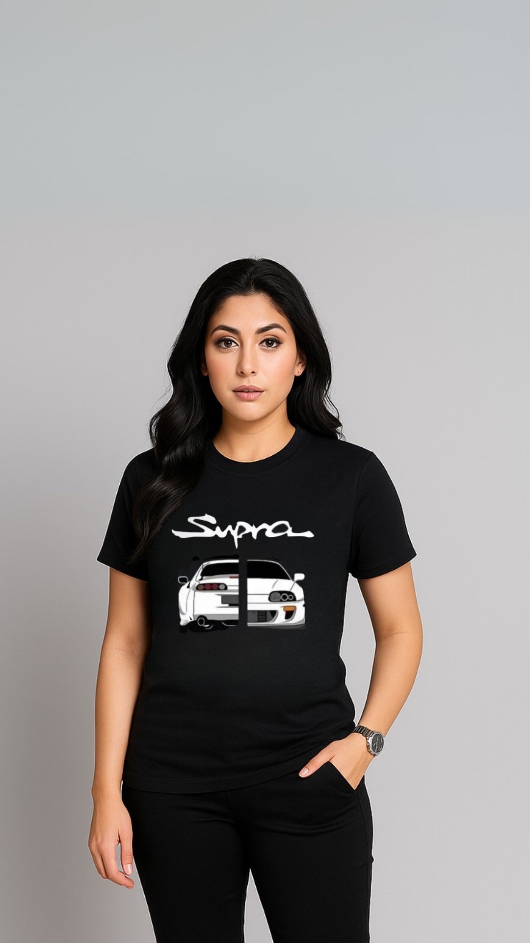 Supra Graphic's Tee For Men's & Women's - Black