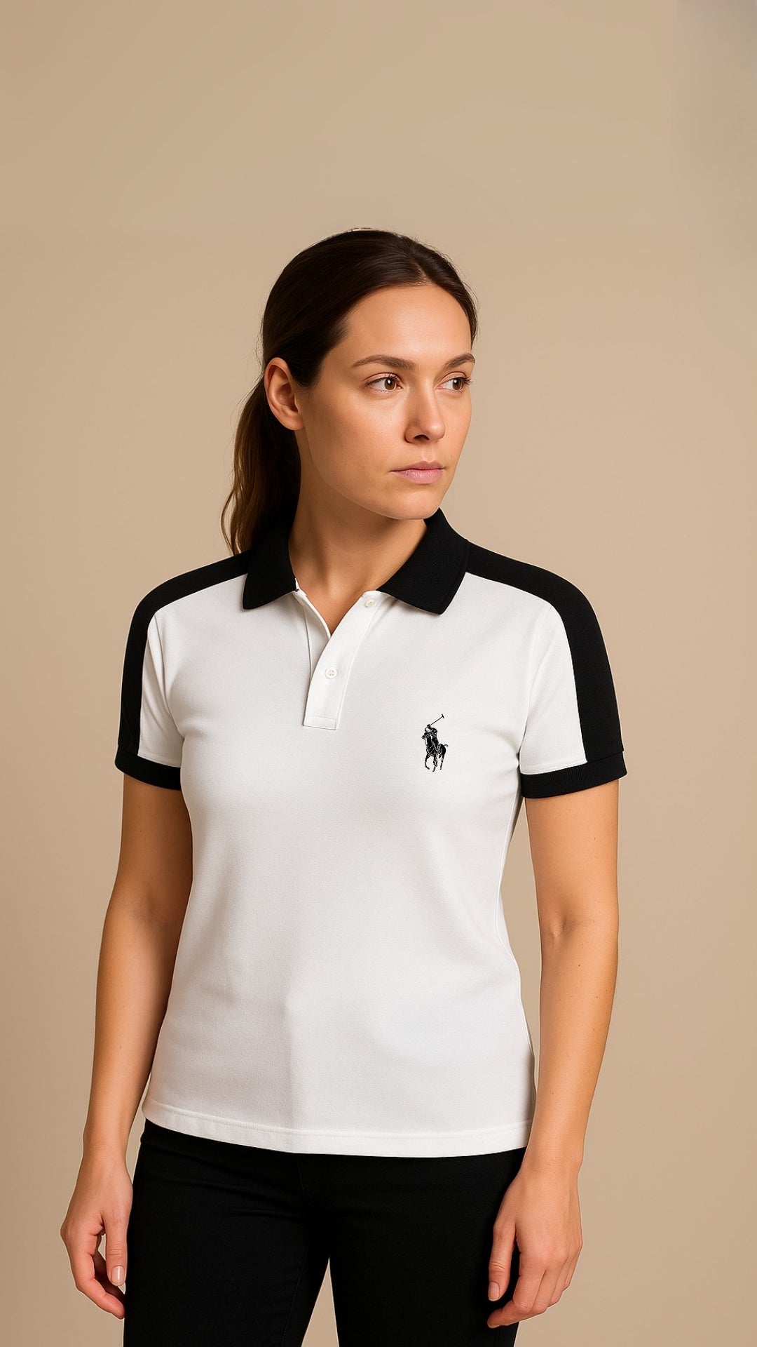RL Polo Shirt For Men's & Women's -White