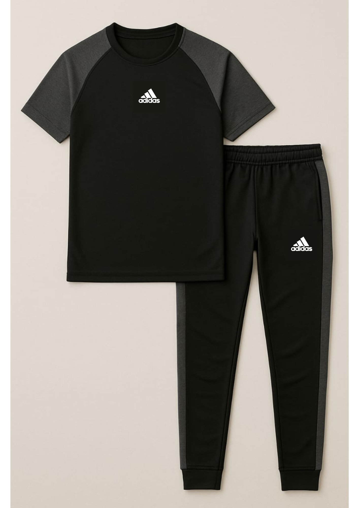 Adi Summer Twin-Set For Men's - Grey