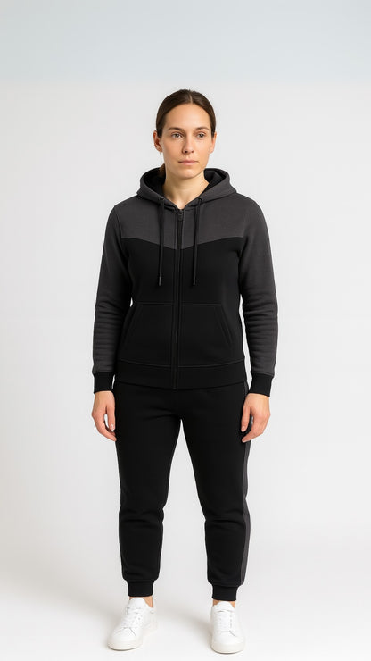 LE Hooded Jacket Twinset For Men's - Grey