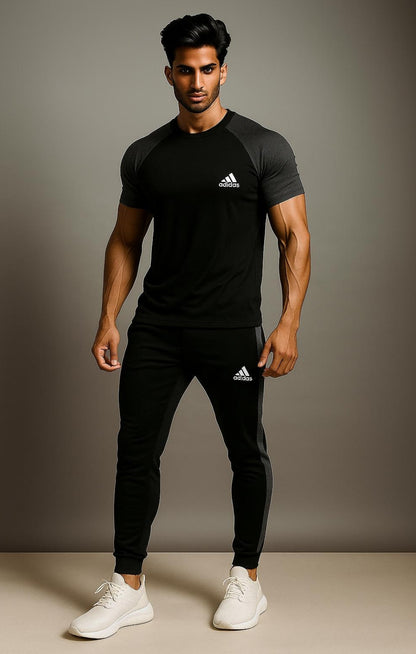 Adi Summer's Twinset Tracksuit For Men's & Women’s - Maroon