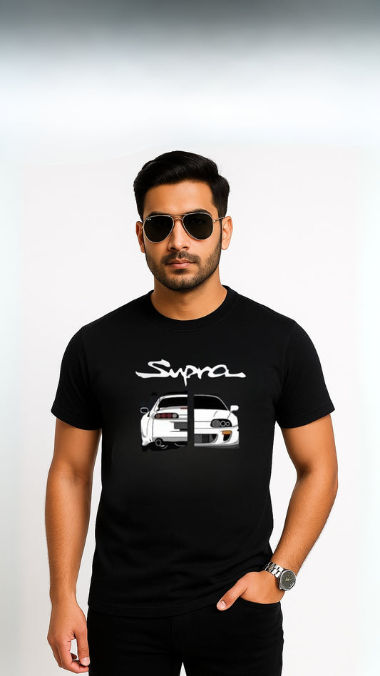 Supra Graphic's Tee For Men's & Women's - Black