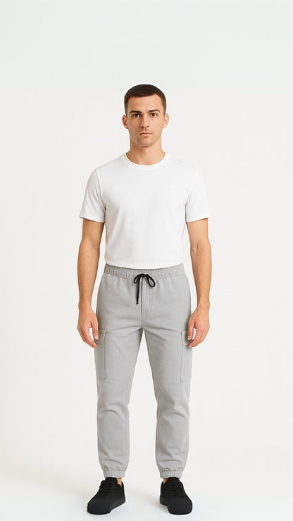 Voyager Cargo Pants For Men’s & Women’s - Steel Grey