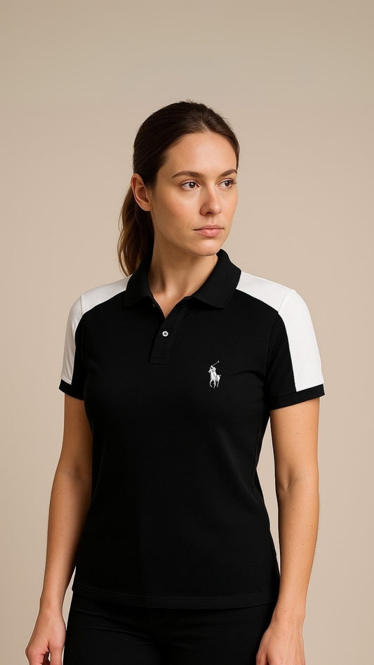 RL Polo Shirt For Men's & Women's -Black