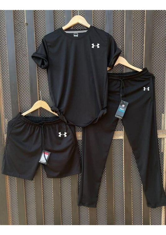 UA Summer Tri-Set For Men's - Black