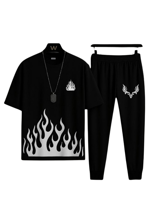 Inferno Summer Twin-Set For Men's - Black