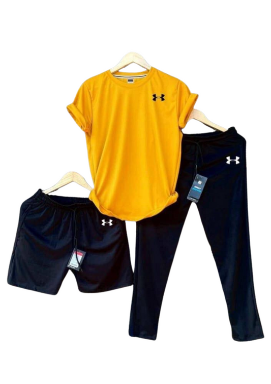 UA Summer Tri-Set For Men's - Yellow